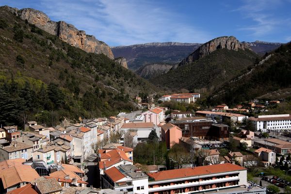 Vue de Digne-les-bains