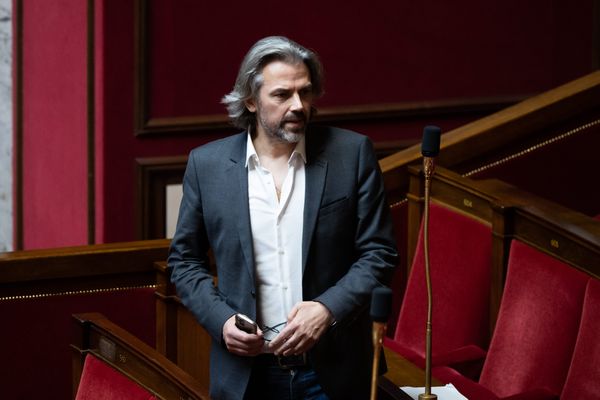 Le député LFI Aymeric Caron à l'Assemblée nationale le 19 octobre 2022