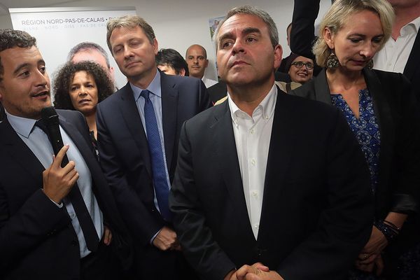 Gérald Darmanin et Xavier Bertrand 