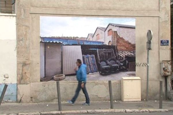 Au gré des rues et des parcs, des photos géantes de la Capelette