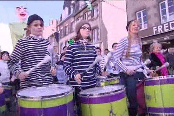 Les festivités de ce 140ème carnaval de Granville se prolongent jusqu'au mardi 3 mars