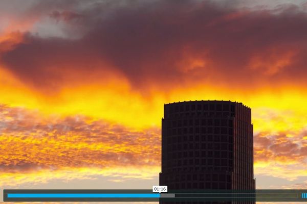 Un soleil "timelapsé"