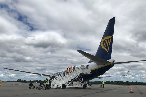 Limoges pourrait être touchée par la menace de Ryanair de fermer des dessertes dans dix aéroports français. (Photo d'illustration)