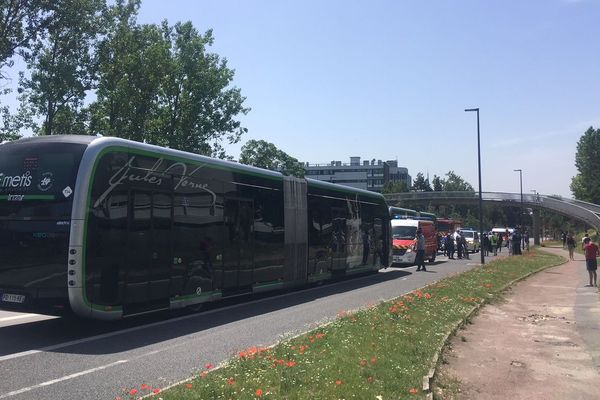 L'accident est survenu ce vendredi 28 juin à la mi-journée.