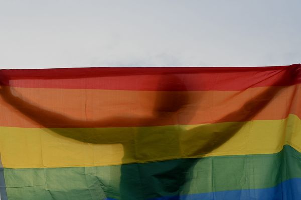 Un drapeau LGBT, photo d'illustration.