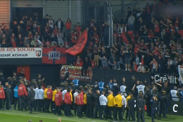 Légers incidents à Guingamp suite à la défaite de Rennes le 14 octobre 2017