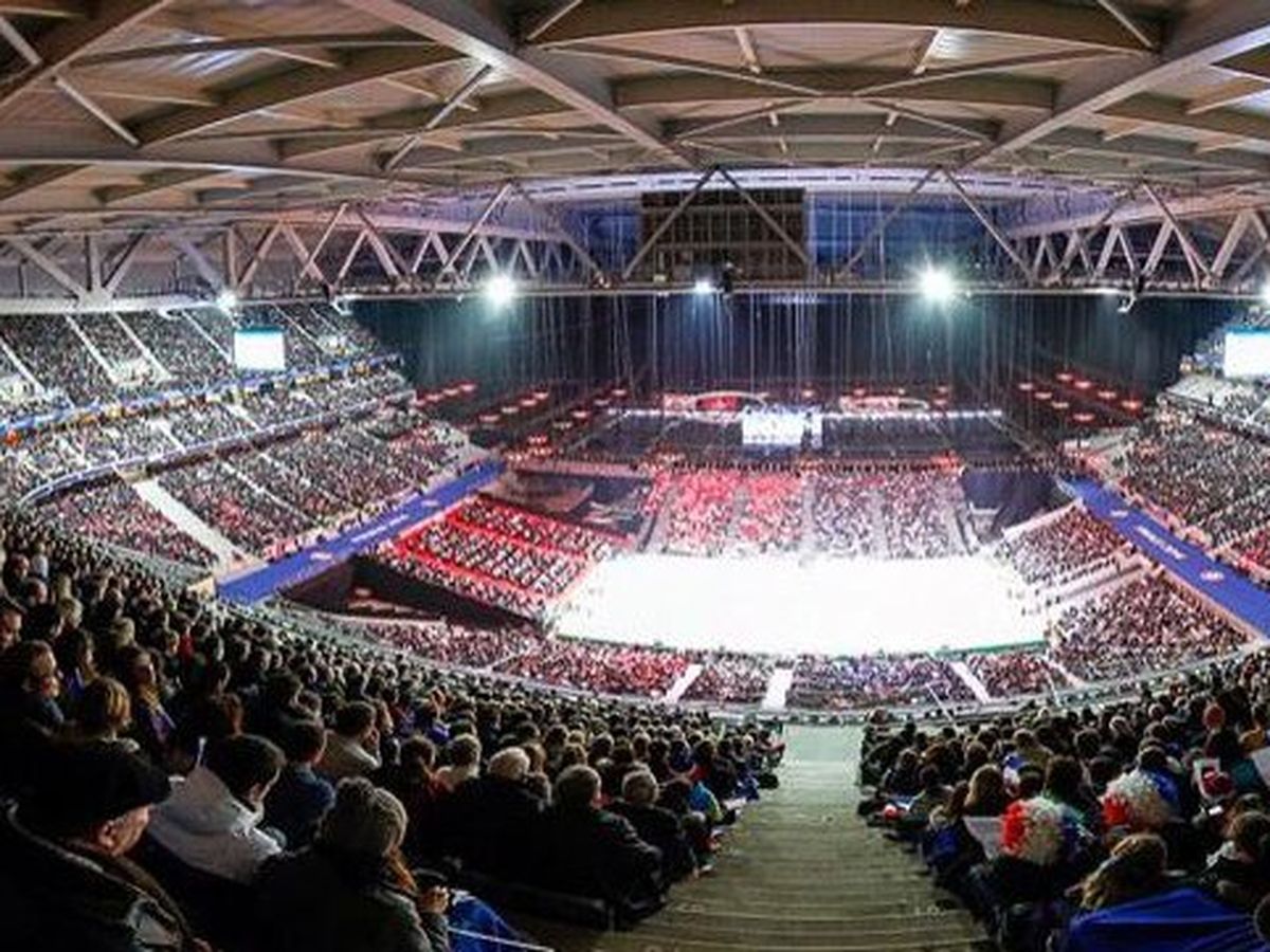 Paris 2024 : le stade Pierre Mauroy aux couleurs des Jeux Olympiques -  France Bleu