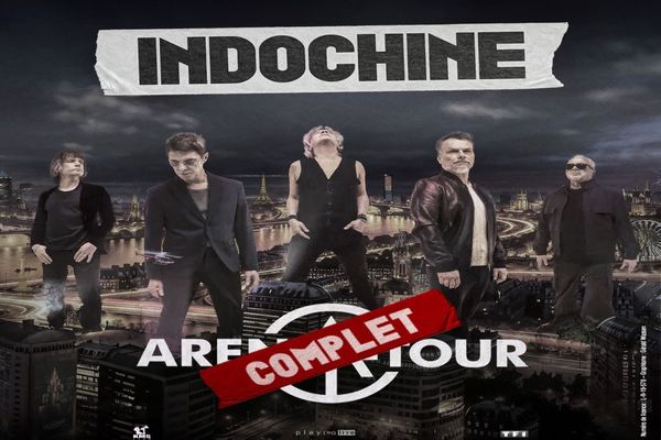 8 concerts d'Indochine en mars 2025 en Occitanie.