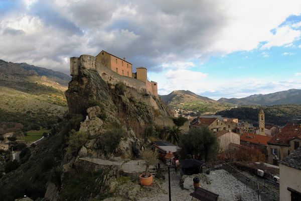 La citadelle de Corte (Haute-Corse)