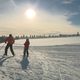 C'est parti pour la saison de ski dans les Vosges. Ici la station de la Mauselaine dans les Vosges.