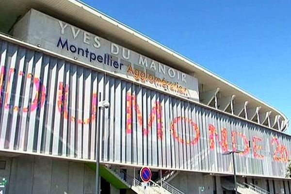 Montpellier - le stade Yves du Manoir - août 2014.