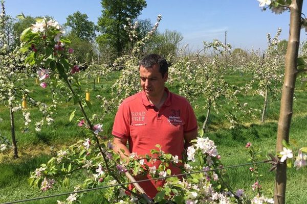 La ferme du Theil chez Denis Rouland, président de l’association Cidre de Loire à Andouillé en Mayenne 