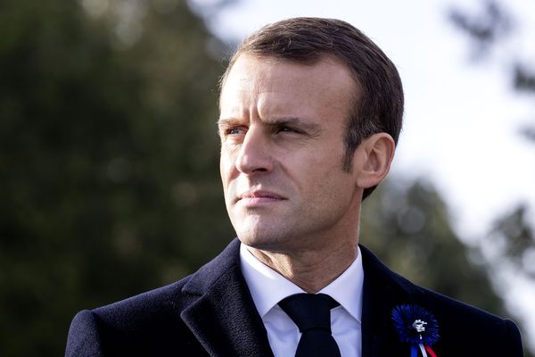 Emmanuel Macron, le 6 novembre 2018