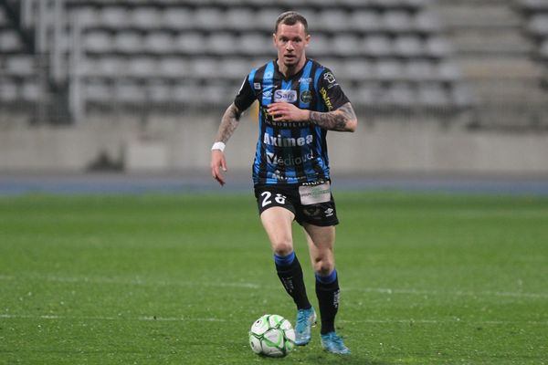 Jonathan Beaulieu (ici le 8 novembre 2019 à Charléty) et Chambly se sont imposés face à Orléans ce vendredo 10 janvier.