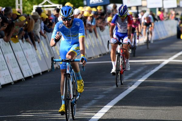 Javier Moreno (Delka) a remporté la 2e étape du Tour de l'Ain 2018.