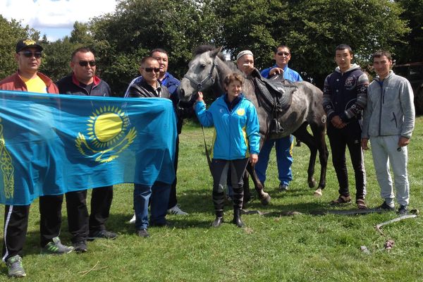 L'équipe kazakh d'endurance