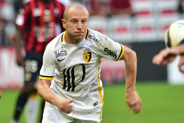 Florent Balmont, milieu de terrain du LOSC.