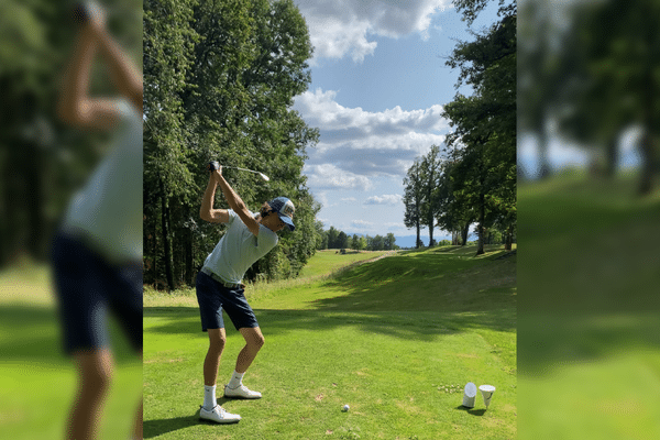 Gaspard est passionné de golf depuis ses sept ans.