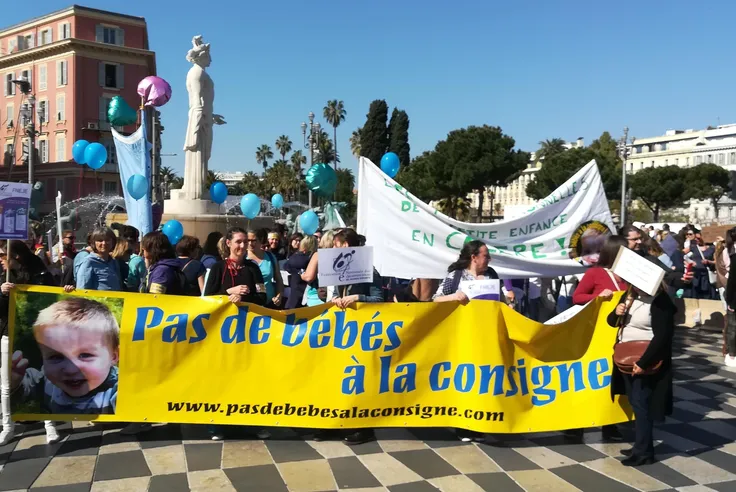 Creches En Greve Dans Toute La France Un Tiers Des Etablissements Fermes A Nice