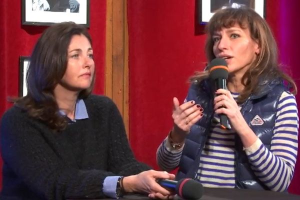 Cristiana Réali et Julie Debazac, membres du jury fiction