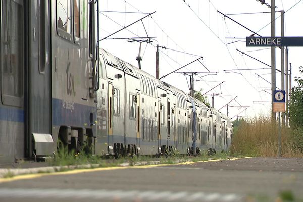 En gare d'Arnèke