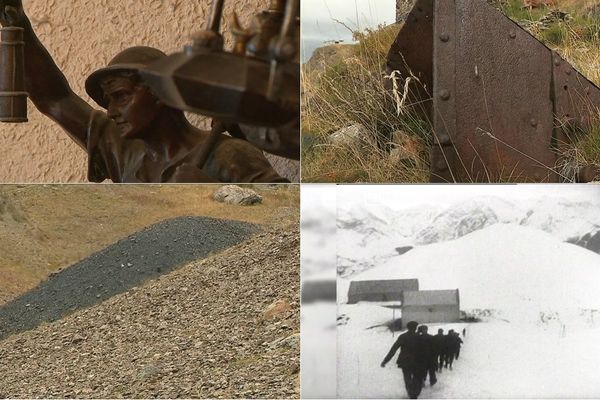 La mine de l'Herpie, au dessus de l'Alpe d'Huez, fit travailler des dizaines de paysans de l'Oisans jusqu'à l'avalanche de février 1950.