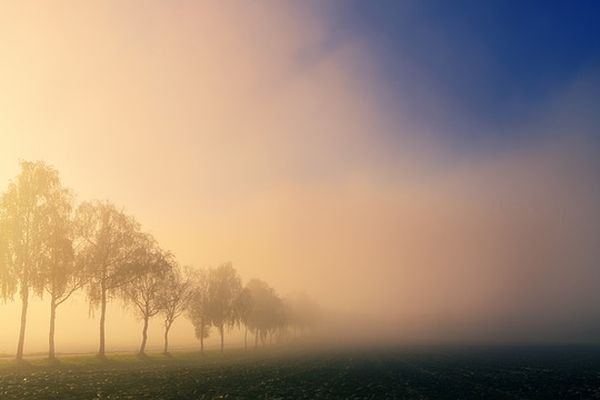 Temps humide et visibilité réduite sur la Normandie