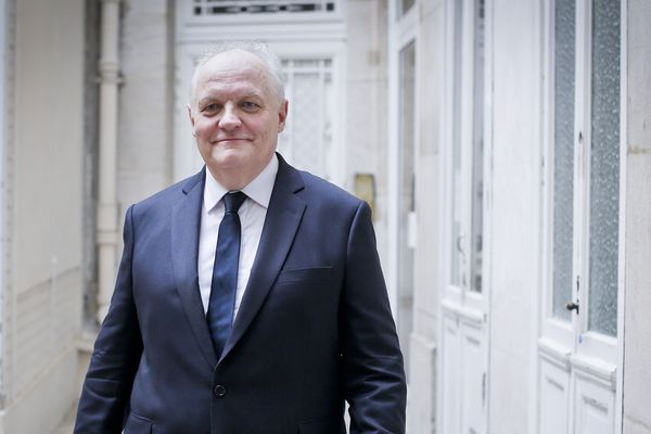 François Asselineau, candidat de l'UPR à l'élection présidentielle.