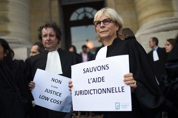 Les avocats en grève pour protester contre la réforme de l'aide juridictionnelle