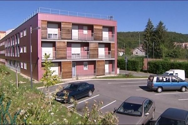 La résidence Adoma, avenue du château d'eau à Belfort