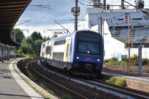 La gare d'Orchies.