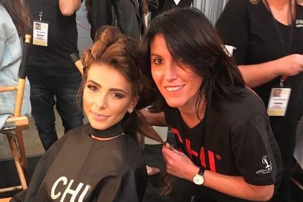 Carine Corneille est gérante d'un salon de coiffure à Antibes dans les Alpes-maritimes