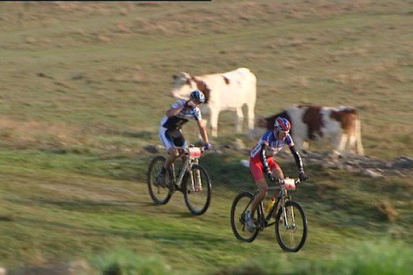 L'épreuve VTT de la Forestière, en 2012