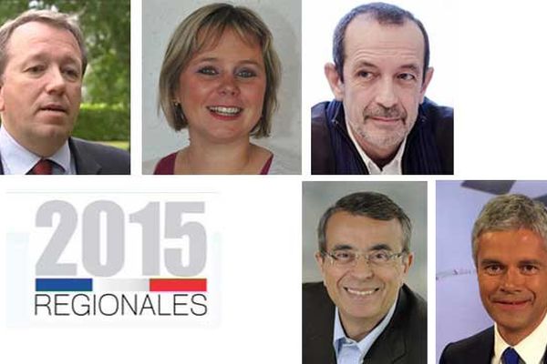 Régionales : premier grand débat avec Christophe Boudot , Cécile Cukierman, , Jean-Charles Kohlhaas, Jean-Jack Queyranne et Laurent Wauquiez