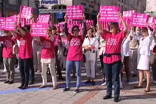 Manifestation à Limoges contre le projet de loi "Mariage pour tous" ( 8 décembre 2012)