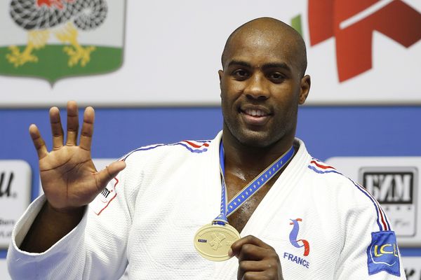 Teddy Riner, ici aux championnats d'Europe 2016 pourrait signer à l'USO judo 