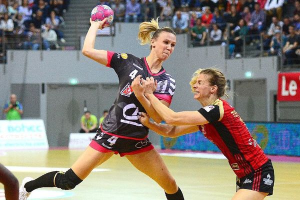 Handligue play off 2 Brest-Nice : Brest Bretagne Handball vs OGC Nice / Amandine Tissier 