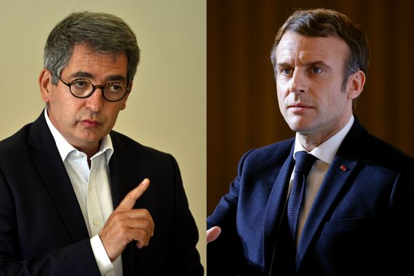 Le ralliement de Jean Rottner (à gauche) à Valérie Pécresse plutôt qu'à Emmanuel Macron (à droite) a entraîné une riposte de l'Elysée. Le chef de l'Etat pourrait défendre l'autonomie de l'Alsace s'il est réélu.