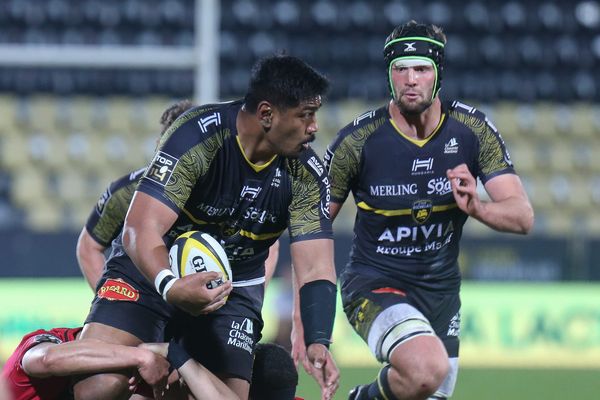 Will Skelton, le deuxième ligne australien du Stade Rochelais.