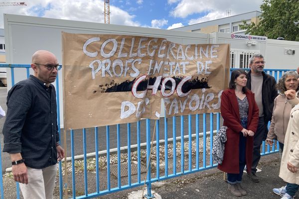 Au collège Racine d'Alençon, 80% des élèves étaient absents ce 31 mai, après l'appel "collèges vides" des syndicats et parents d'élèves