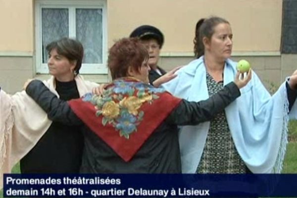 Visite théâtralisée de Lisieux avec le Tanit Théâtre