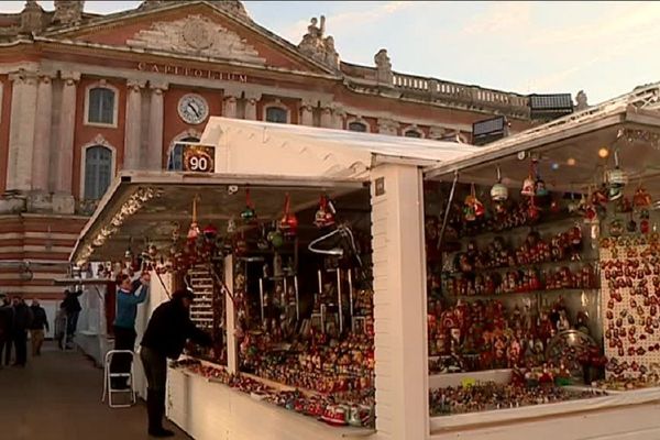 117 chalets ont été installés sur la Place du Capitole