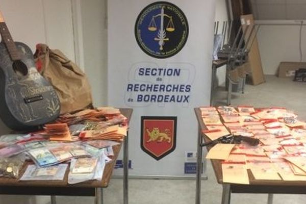 Une partie du butin saisi par les gendarmes