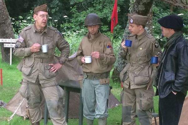 Le temps d'un week-end, ces figurants ont honoré la mémoire des femmes et hommes qui se sont distingués durant la seconde Guerre mondiale.