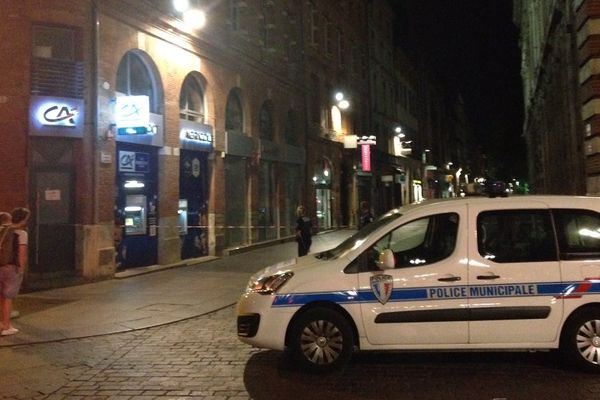 La rue Lafayette avait été fermée