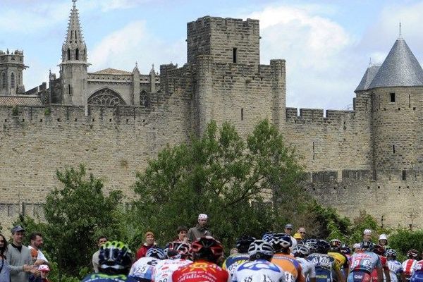 Le tour de France à Carcassonne en 2011