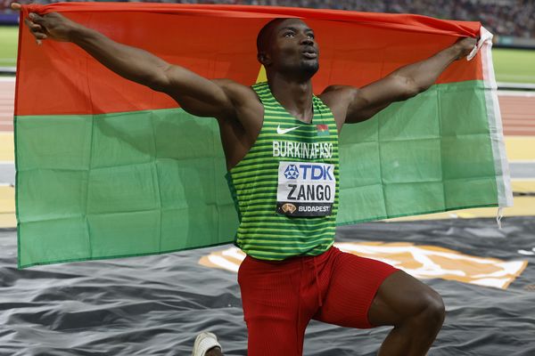 Le Burkinabé Hugues-Fabrice Zango licencié au Artois athlétisme a décroché le titre de champion du monde de triple saut.