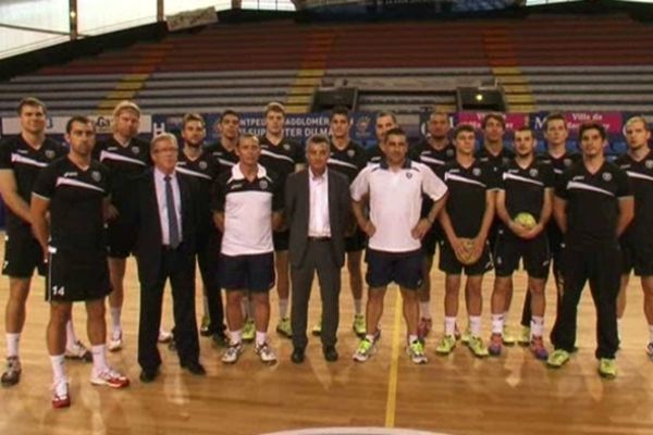 C'est l'équipe du MAHB qui jouera mercredi contre Toulouse - 6 jeunes du centre de formation de Montpellier font leur entrée - 2 octobre 2012