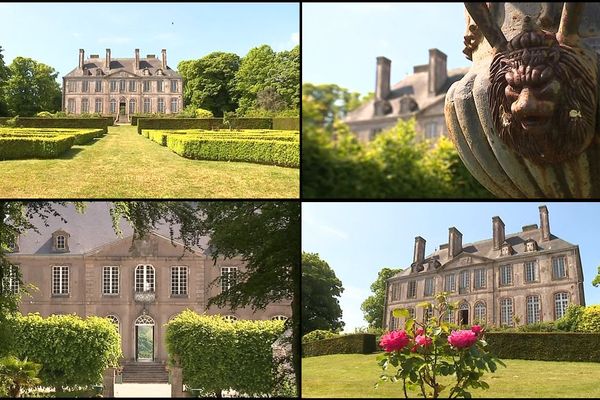 Le château de Carneville dans la Manche est l'un des 18 projets emblématiques retenus pour le loto du patrimoine