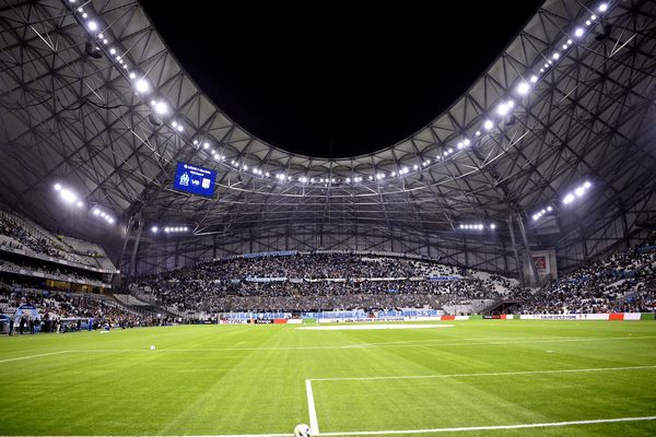 Le stade Vélodrome le 29 octobre 2023